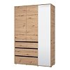 ΝΤΟΥΛΑΠΑ CORBETT 3K3F1O h211 ARTISAN/ΜΑΥΡΟ ΜΑΤ ΧΡΩΜΑ 138x55x211εκ 11014106