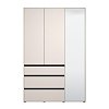 ΝΤΟΥΛΑΠΑ CORBETT 3K3F1O h211 CASHMERE/ΜΑΥΡΟ ΜΑΤ ΧΡΩΜΑ 138x55x211εκ 11014290