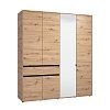 ΝΤΟΥΛΑΠΑ CORBETT 4K1F1O h211 ARTISAN OAK/ΜΑΥΡΟ ΜΑΤ ΧΡΩΜΑ 183x55x211εκ 11014284