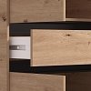 ΝΤΟΥΛΑΠΑ CORBETT 4K1F1O h211 ARTISAN OAK/ΜΑΥΡΟ ΜΑΤ ΧΡΩΜΑ 183x55x211εκ 11014284