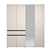 ΝΤΟΥΛΑΠΑ CORBETT 4K1F1O h211 CASHMERE/ΜΑΥΡΟ ΜΑΤ ΧΡΩΜΑ 183x55x211εκ 11014105