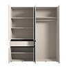 ΝΤΟΥΛΑΠΑ CORBETT 4K1F1O h211 CASHMERE/ΜΑΥΡΟ ΜΑΤ ΧΡΩΜΑ 183x55x211εκ 11014105