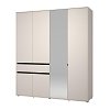 ΝΤΟΥΛΑΠΑ CORBETT 4K1F1O h211 CASHMERE/ΜΑΥΡΟ ΜΑΤ ΧΡΩΜΑ 183x55x211εκ 11014105