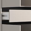 ΝΤΟΥΛΑΠΑ CORBETT 4K1F1O h211 CASHMERE/ΜΑΥΡΟ ΜΑΤ ΧΡΩΜΑ 183x55x211εκ 11014105