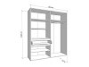 ΝΤΟΥΛΑΠΑ CORBETT 4K1F1O h211 CASHMERE/ΜΑΥΡΟ ΜΑΤ ΧΡΩΜΑ 183x55x211εκ 11014105