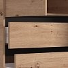 ΝΤΟΥΛΑΠΑ CORBETT 4K3F1O h211 ARTISAN OAK/ΜΑΥΡΟ ΜΑΤ ΧΡΩΜΑ 183x55x211εκ 11014097