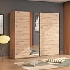 ΝΤΟΥΛΑΠΑ GARD 245 OG h217 ΜΕ ΚΑΘΡΕΦΤΗ ARTISAN OAK ΧΡΩΜΑ 245x61x218εκ 11014724