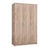 ΝΤΟΥΛΑΠΑ HANA 3K GREY OAK 120x52x205εκ 11009045