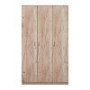 ΝΤΟΥΛΑΠΑ HANA 3K GREY OAK 120x52x205εκ 11009045