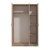 ΝΤΟΥΛΑΠΑ HANA 3K SONOMA 120x52x205εκ 11008708