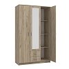 ΝΤΟΥΛΑΠΑ Hana 3Κ2FO GREY OAK 120x52x205εκ 11008713