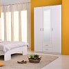 ΝΤΟΥΛΑΠΑ HANA 3K2FO ΛΕΥΚΗ 120x52x205εκ 11008714