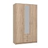 ΝΤΟΥΛΑΠΑ HANA 3K2FO SONOMA 120x52x205εκ 11008709