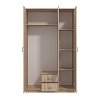 ΝΤΟΥΛΑΠΑ HANA 3K2FO SONOMA 120x52x205εκ 11008709