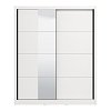 ΝΤΟΥΛΑΠΑ ΜΕ ΚΑΘΡΕΦΤΗ ALBI 180 ΛΕΥΚΟ ΧΡΩΜΑ 180x60x216εκ 11013756
