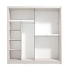 ΝΤΟΥΛΑΠΑ ΜΕ ΚΑΘΡΕΦΤΗ ALBI 205 CASHMERE ΧΡΩΜΑ 205x60x216εκ 11013758