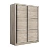 ΝΤΟΥΛΑΠΑ NAVARA 165 GREY OAK 166x60x215,5εκ 11008272