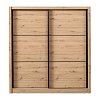 ΝΤΟΥΛΑΠΑ NAVARA 215 ΑRTISAN OAK 213x60x215,5εκ 11008277