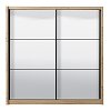 ΝΤΟΥΛΑΠΑ NAVARA ME ΚΑΘΡΕΦΤΗ 215 2 OG ARTISAN OAK 213x60x215,5εκ 11008349