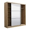 ΝΤΟΥΛΑΠΑ NAVARA ME ΚΑΘΡΕΦΤΗ 215 2 OG ARTISAN OAK 213x60x215,5εκ 11008349