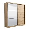 ΝΤΟΥΛΑΠΑ NAVARA ΜΕ ΚΑΘΡΕΦΤΗ 215 OG ARTISAN OAK 213x60x215,5εκ 11008279