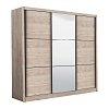 ΝΤΟΥΛΑΠΑ NAVARA ΜΕ ΚΑΘΡΕΦΤΗ 245 OG GREY OAK 242x60x215,5εκ 11008280
