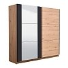 ΝΤΟΥΛΑΠΑ SARDINIA 220 OG ARTISAN OAK / ΜΑΥΡΟ 217x62.5x210εκ 11008292