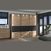 ΝΤΟΥΛΑΠΑ SARDINIA 270 ARTISAN OAK / ΜΑΥΡΟ 262.5x65.5x224εκ 11011184