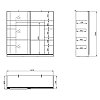 ΝΤΟΥΛΑΠΑ SICILIA 220 OG ΛΕΥΚΟ-ΜΑΥΡΟ 217x62.5x210εκ 11008293