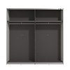 ΝΤΟΥΛΑΠΑ VEYMONT 220 OG h217 ΛΕΥΚΟ ΧΡΩΜΑ 220x61x218εκ 11014157