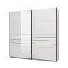 ΝΤΟΥΛΑΠΑ VEYMONT 220 OG h217 ΛΕΥΚΟ ΧΡΩΜΑ 220x61x218εκ 11014157