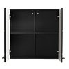 ΝΤΟΥΛΑΠΙ ΚΟΥΖΙΝΑΣ CLAUDIA 60A ΓΚΡΙ CONCRETE-BLACK MATT FOIL 60x30x57εκ 11008685