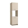ΝΤΟΥΛΑΠΙ ΚΟΥΖΙΝΑΣ DIANA BD 60 GREY OAK-SAND ΓΥΑΛΙΣΤΕΡΟ FOIL 60x58x215εκ 11011581