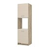 ΝΤΟΥΛΑΠΙ ΚΟΥΖΙΝΑΣ DIANA BD 60 GREY OAK-SAND ΓΥΑΛΙΣΤΕΡΟ FOIL 60x58x215εκ 11011581