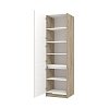 ΝΤΟΥΛΑΠΙ ΚΟΥΖΙΝΑΣ DIANA BD 60 GREY OAK-SAND ΓΥΑΛΙΣΤΕΡΟ FOIL 60x58x215εκ 11011581