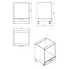ΝΤΟΥΛΑΠΙ ΚΟΥΖΙΝΑΣ DIANA D60 UR GREY OAK-SAND ΓΥΑΛΙΣΤΕΡΟ FOIL 60x55x82εκ 11008683