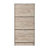 ΠΑΠΟΥΤΣΟΘΗΚΗ Base 13 GREY OAK 58x18x119εκ 11008509