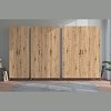 ΠΑΠΟΥΤΣΟΘΗΚΗ BUSETO 2K ARTISAN OAK ΧΡΩΜΑ 67,5x35x195εκ 11011711