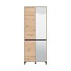 ΠΑΠΟΥΤΣΟΘΗΚΗ FLANNAN 2K4V 2OG ARTISAN OAK/ΜΑΥΡΟ MATT ΧΡΩΜΑ 80x40x205εκ 11014079