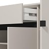 ΠΑΠΟΥΤΣΟΘΗΚΗ FLANNAN 3K1F3V CASHMERE/ΜΑΥΡΟ MATT ΧΡΩΜΑ 120x40x110εκ 11014085