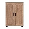 ΠΑΠΟΥΤΣΟΘΗΚΗ Fylliana "Cubo" ΜΕ 4 ΡΑΦΙΑ ΧΡΩΜΑ GREY OAK 60x33x84εκ 271-226-082