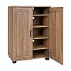 ΠΑΠΟΥΤΣΟΘΗΚΗ Fylliana "Cubo" ΜΕ 4 ΡΑΦΙΑ ΧΡΩΜΑ GREY OAK 60x33x84εκ 271-226-082