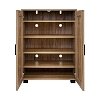 ΠΑΠΟΥΤΣΟΘΗΚΗ Fylliana "Cubo" ΜΕ 4 ΡΑΦΙΑ ΧΡΩΜΑ GREY OAK 60x33x84εκ 271-226-082