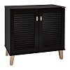 ΠΑΠΟΥΤΣΟΘΗΚΗ Fylliana FP-01 WENGE ΜΕ 4 ΡΑΦΙΑ 75x36,8x74,5εκ 932-92-002