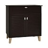 ΠΑΠΟΥΤΣΟΘΗΚΗ Fylliana FP-02 WENGE ΜΕ 4 ΡΑΦΙΑ ΚΑΙ 1 ΣΥΡΤΑΡΙ 77,8x36,8x89,3εκ 932-92-004