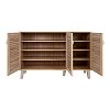ΠΑΠΟΥΤΣΟΘΗΚΗ Fylliana FP-04LVP SONOMA 112.4x36.8x74.5εκ 932-00-009