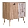 ΠΑΠΟΥΤΣΟΘΗΚΗ Fylliana "Lounge" SONOMA OAK 75x37x75εκ 271-123-061