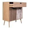 ΠΑΠΟΥΤΣΟΘΗΚΗ Fylliana "Lounge" SONOMA OAK 78x37x92εκ 271-123-062