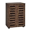 ΠΑΠΟΥΤΣΟΘΗΚΗ Fylliana "Vento" ΜΕ 4 ΡΑΦΙΑ ΧΡΩΜΑ BROWN OAK 60x33x87εκ 271-226-081