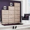 ΠΑΠΟΥΤΣΟΘΗΚΗ Hugo 23 Grey Oak 67x28x119εκ 11008525